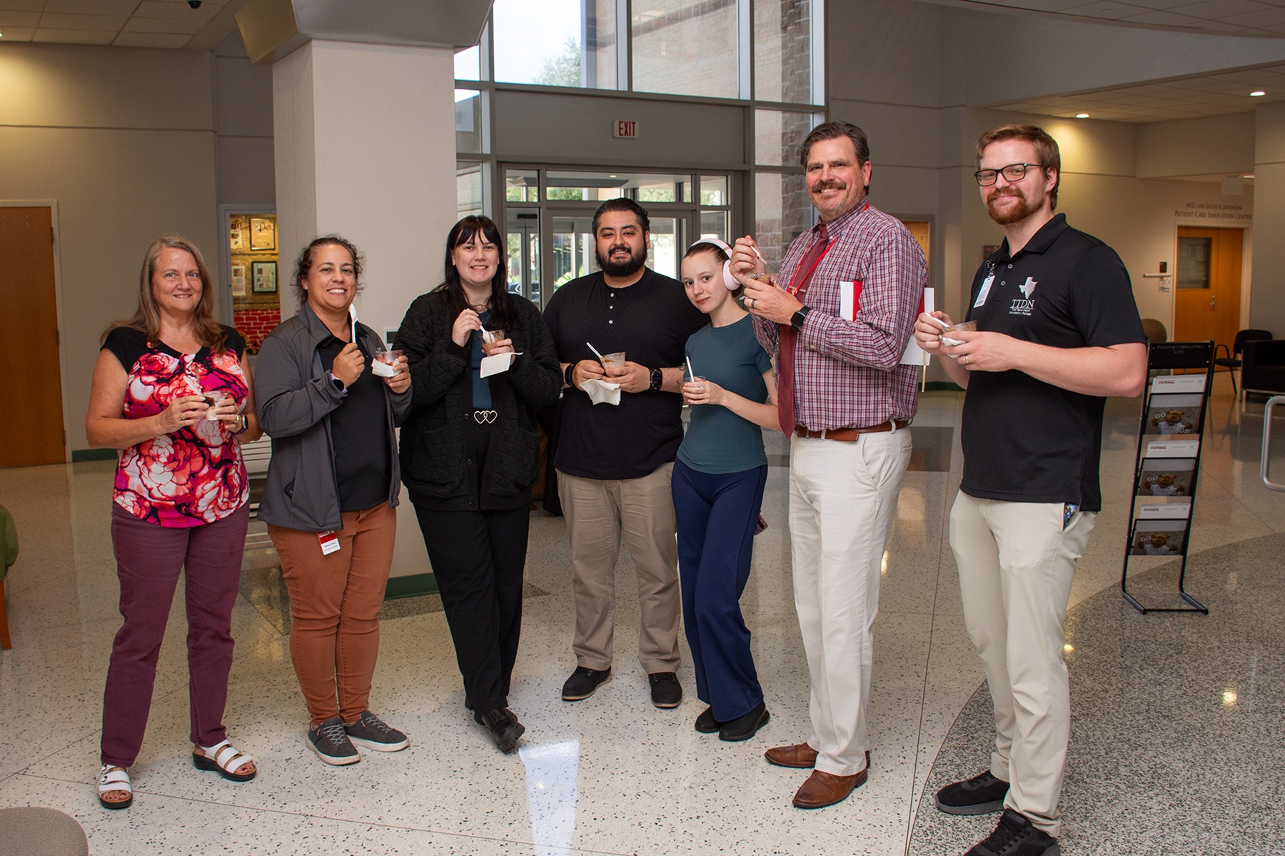 Employee giving event