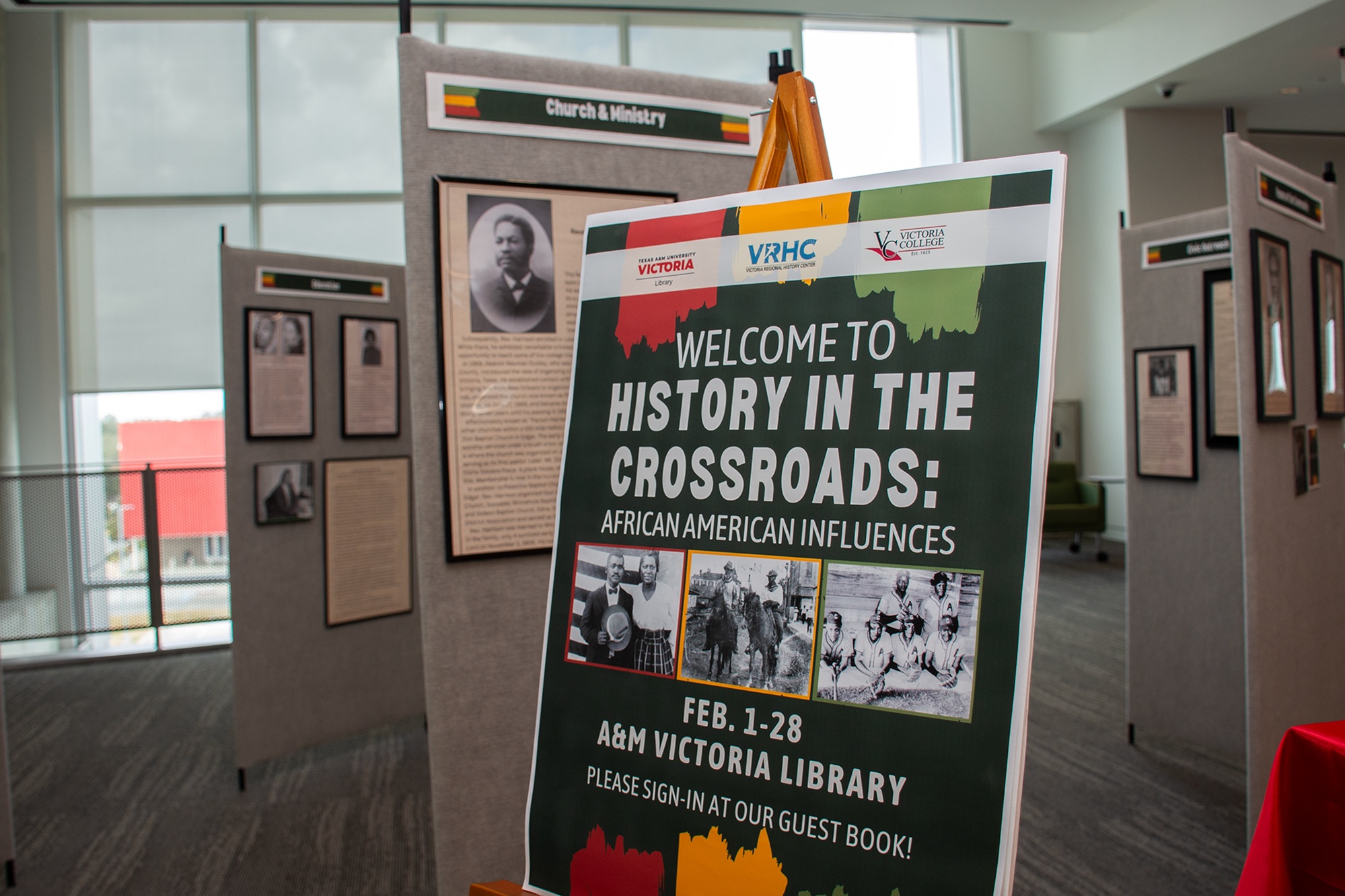 History in the Crossroads: African American Influences photo exhibit