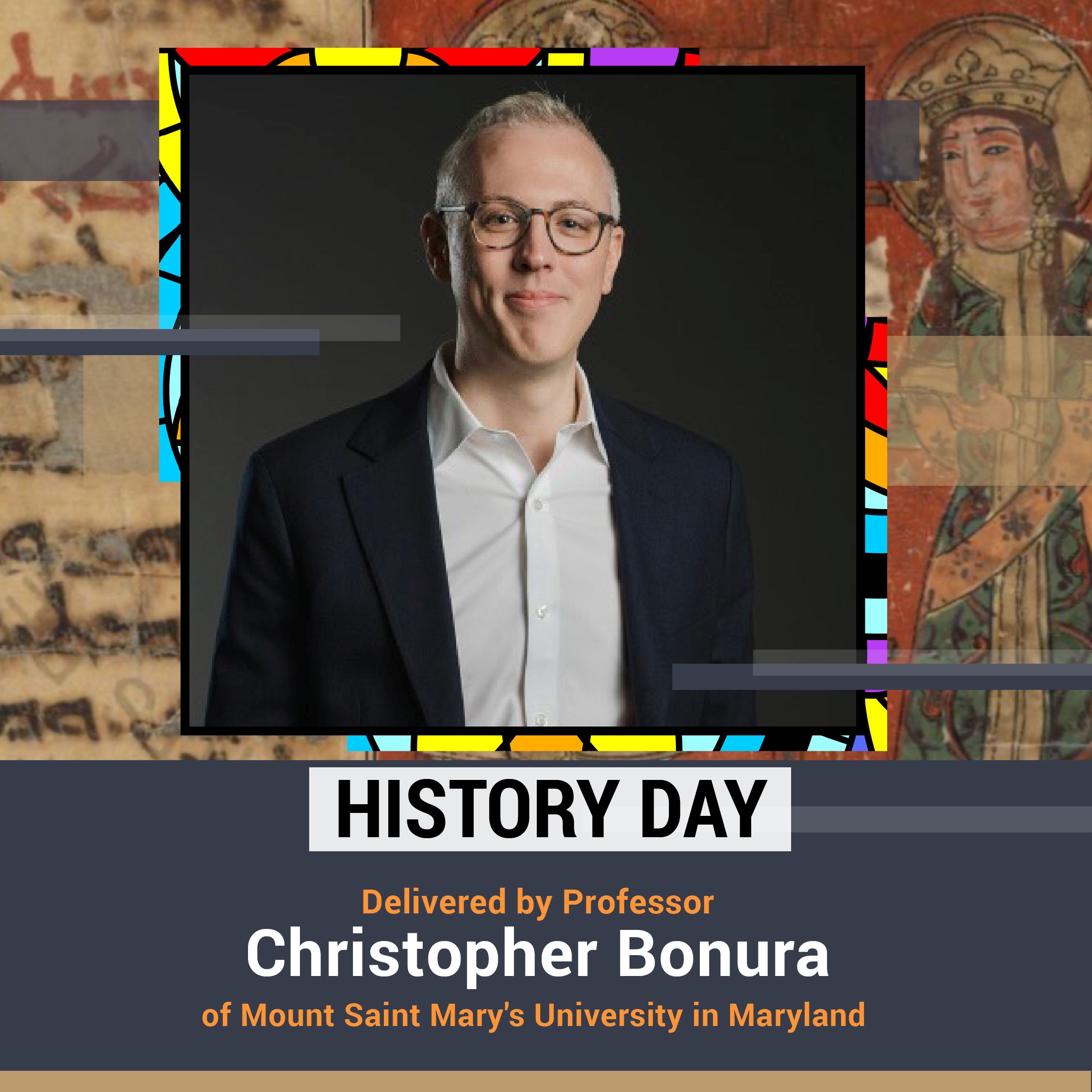 A promotional graphic for History Day 2026