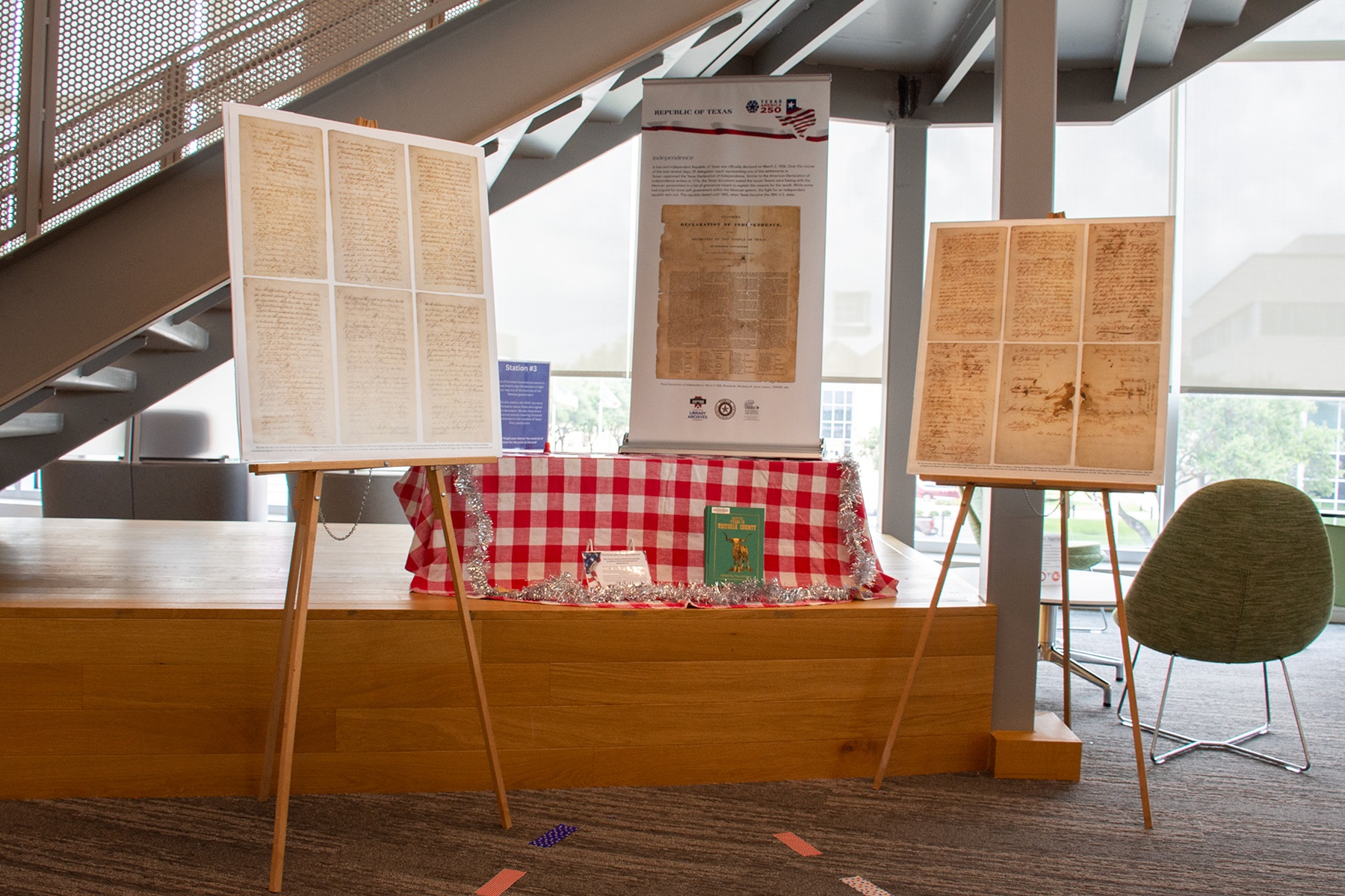 Library 250 display