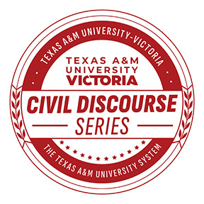 A promotional logo for the Civil Discourse Series