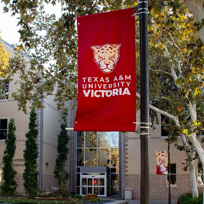 Texas A&M University-Victoria Flag